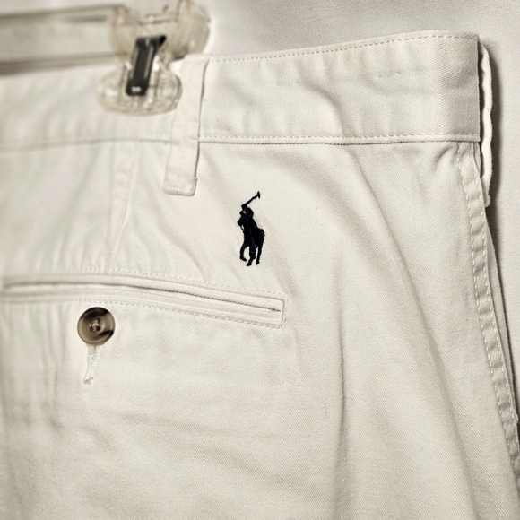 Polo Ralph Lauren Mens White 5-pocket Relaxed Fit Cotton Shorts Size 40 - Picture 4 of 9